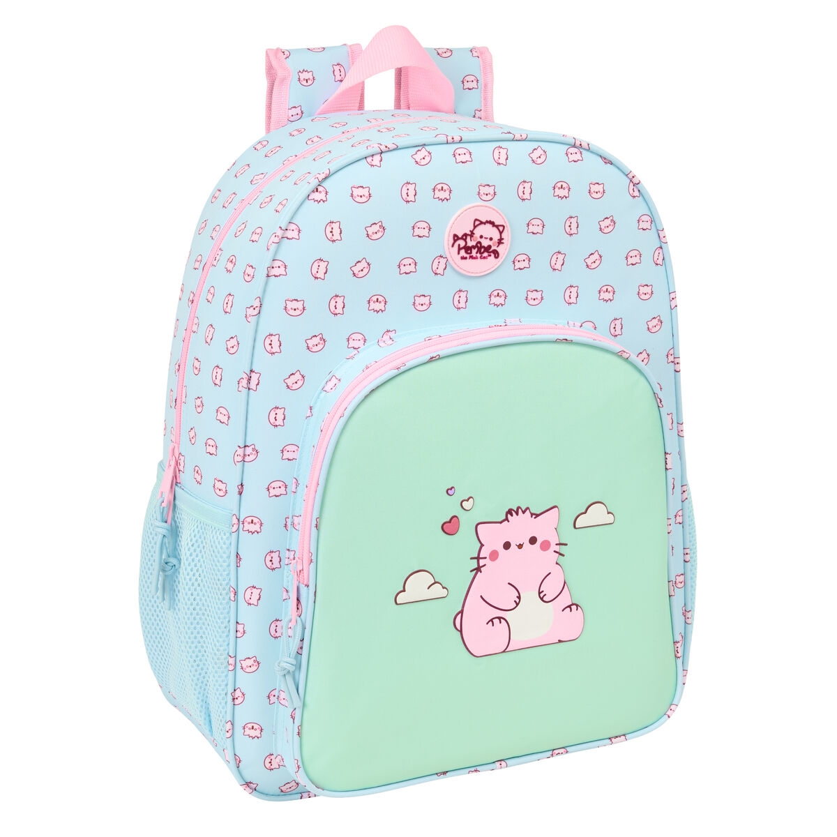 Rucksack Pembe The pink cat Multicolour 33 x 42 x 14 cm