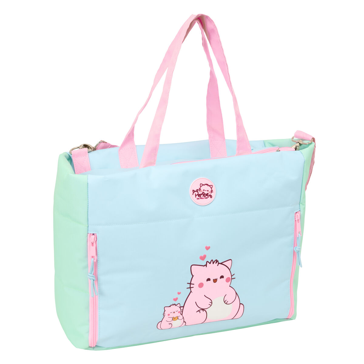 Laptop Case Pembe The pink cat Multicolour 40 x 31 x 17 cm Laptop Case Pembe The pink cat Multicolour 40 x 31 x 17 cm