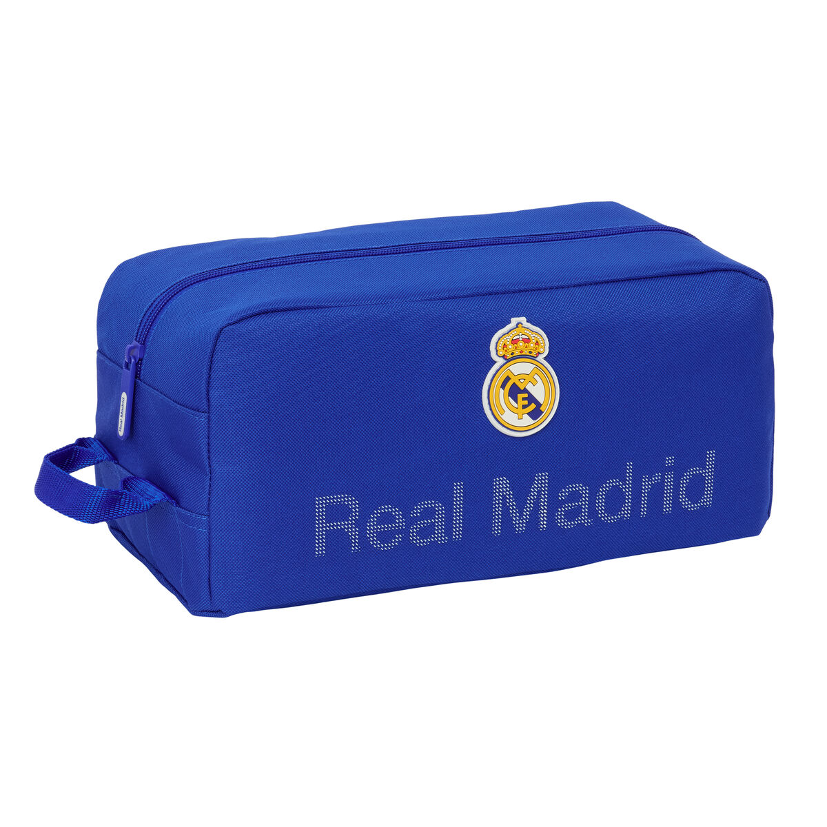 Travel Slipper Holder Real Madrid C.F. Blue 34 x 15 x 18 cm Travel Slipper Holder Real Madrid C.F. Blue 34 x 15 x 18 cm