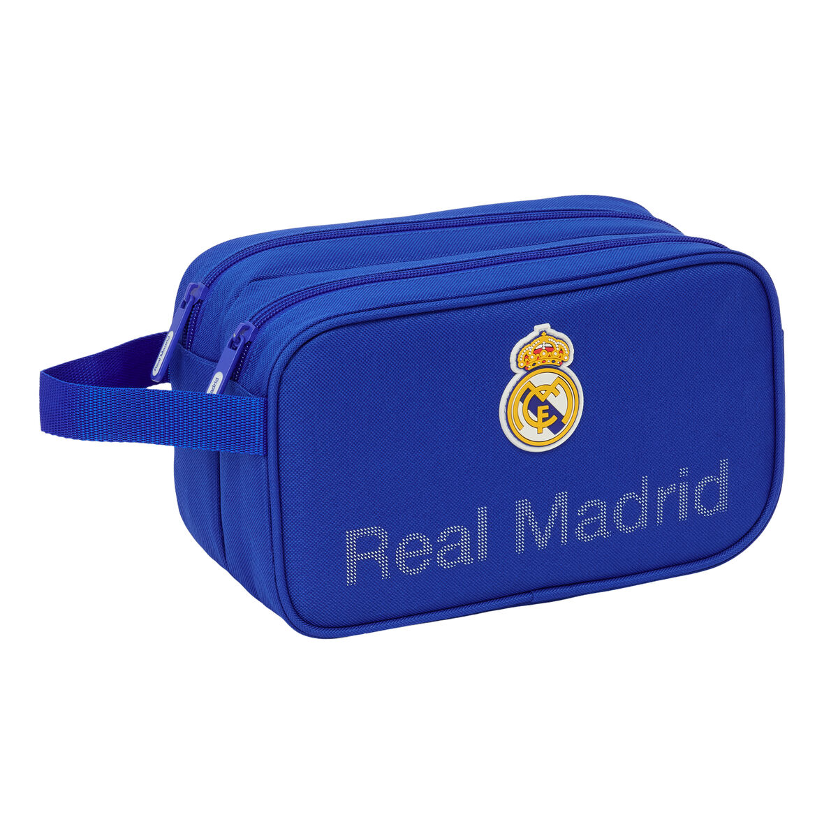 Travel Vanity Case Real Madrid C.F. Blue Sporting 26 x 15 x 12.5 cm Travel Vanity Case Real Madrid C.F. Blue Sporting 26 x 15 x 12.5 cm