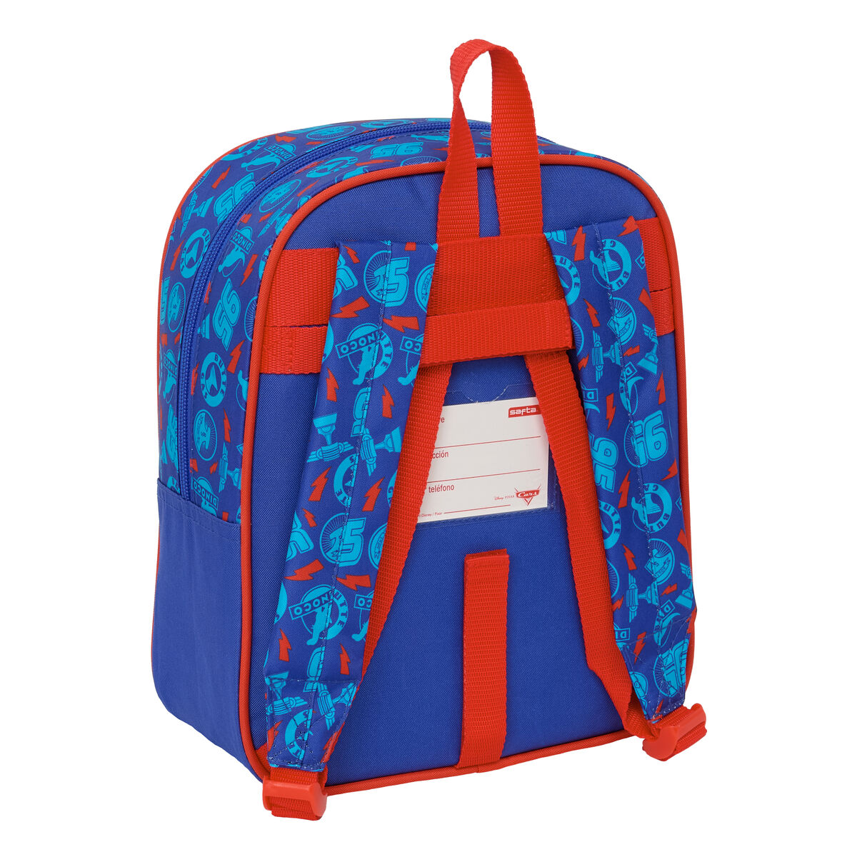School Bag Cars Multicolour 22 x 27 x 10 cm