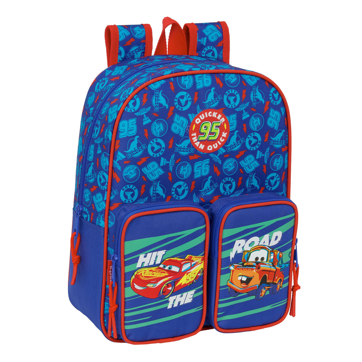 School Bag Cars Multicolour 27 x 33 x 10 cm School Bag Cars Multicolour 27 x 33 x 10 cm