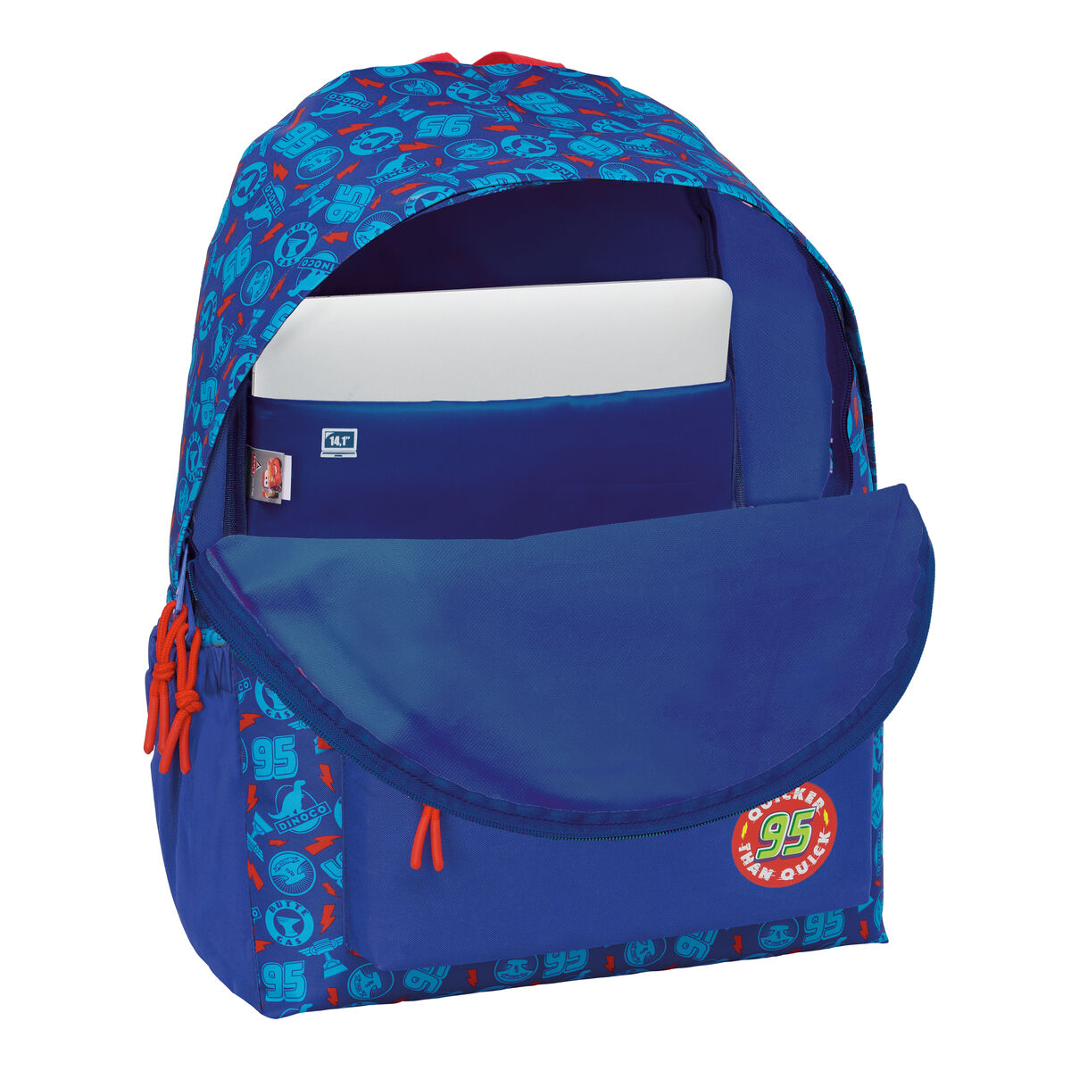 School Bag Cars Multicolour 31 x 43 x 13 cm