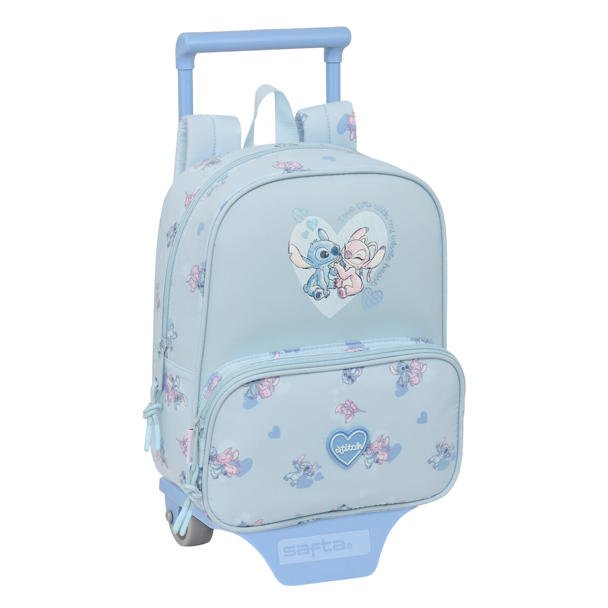 School Bag Lilo & Stitch Blue 22 x 27 x 10 cm