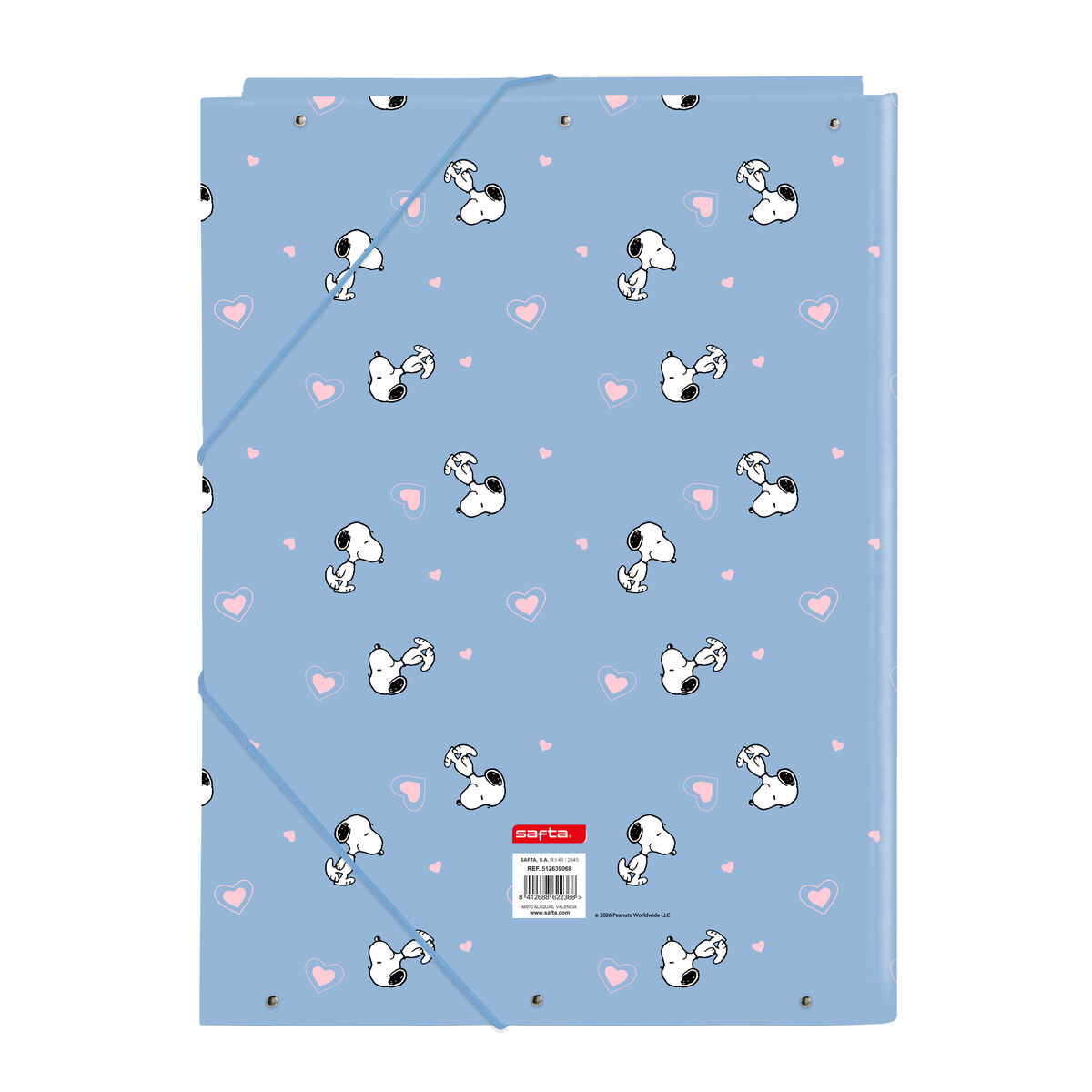 Ring binder Snoopy A4 26 x 33.5 x 2.5 cm