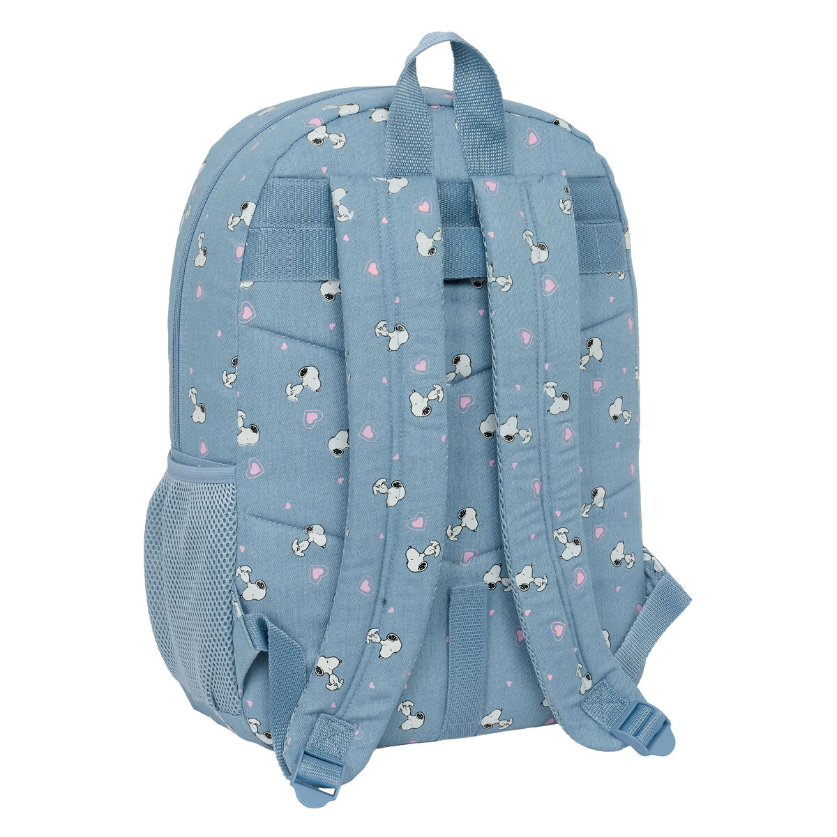 School Bag Snoopy Denim 30 x 46 x 14 cm