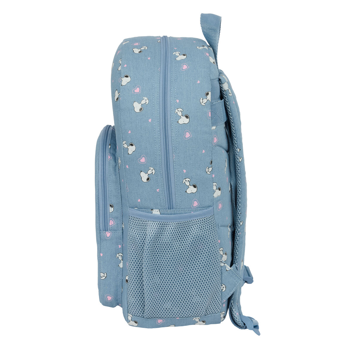 School Bag Snoopy Denim 30 x 46 x 14 cm