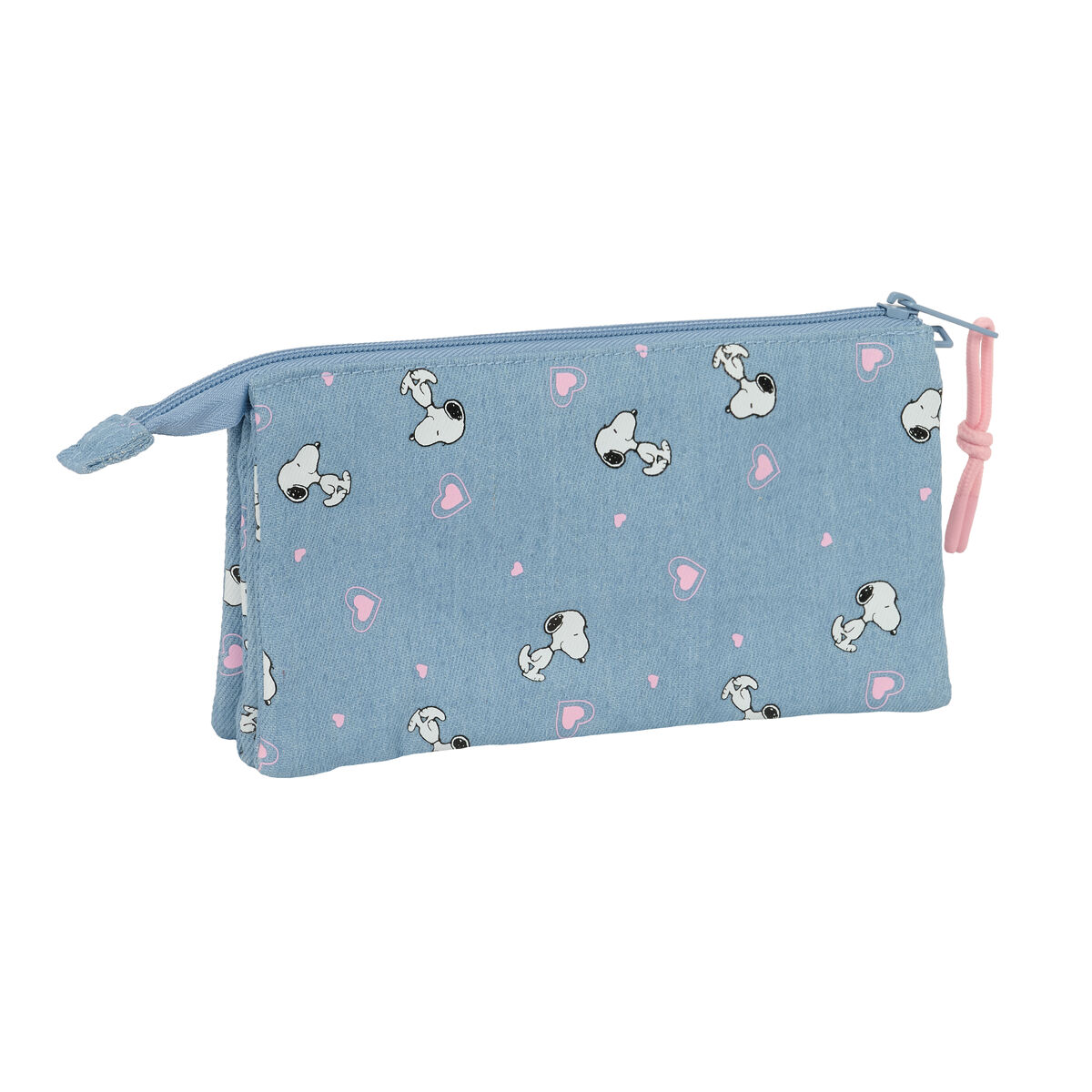 Holdall Snoopy Denim 22 x 12 x 3 cm