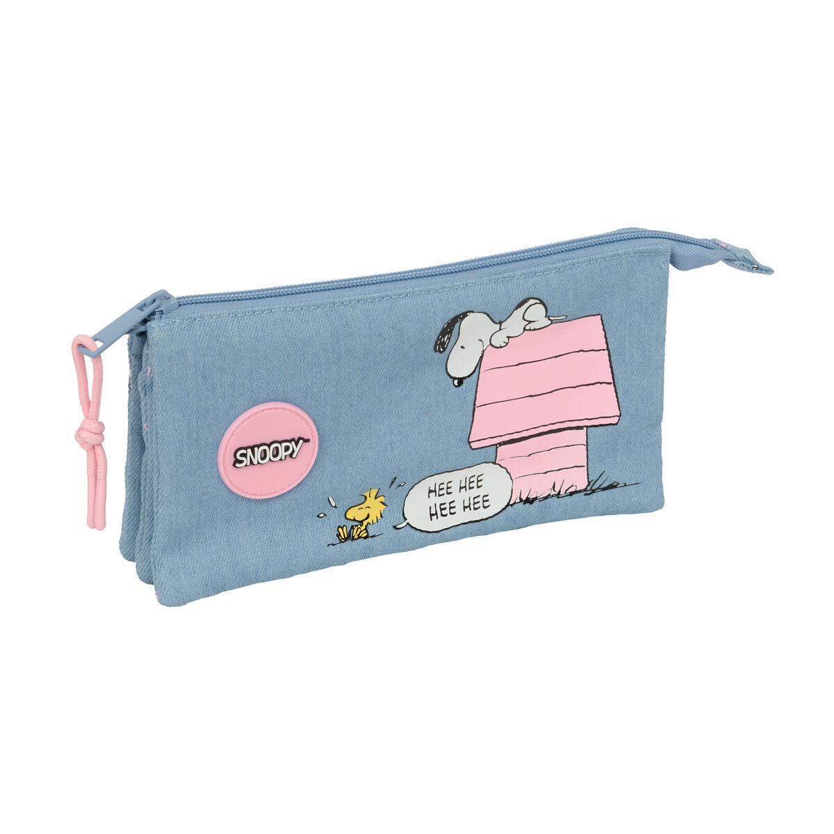 Holdall Snoopy Denim 22 x 12 x 3 cm Holdall Snoopy Denim 22 x 12 x 3 cm