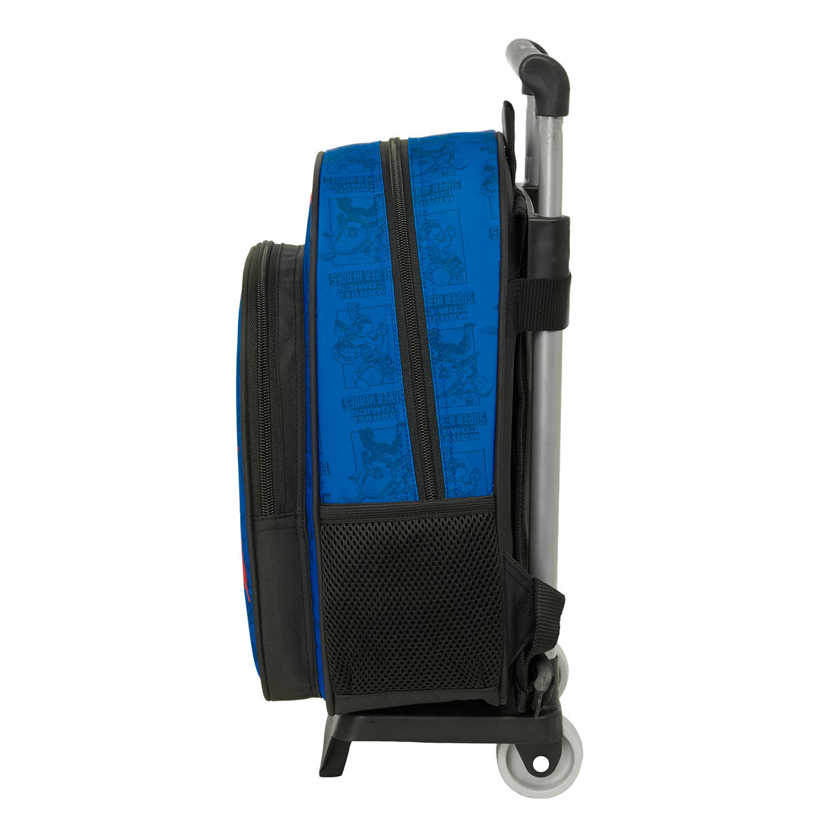 School Bag The Avengers Blue Black 27 x 10 x 67 cm 27 x 33 x 10 cm