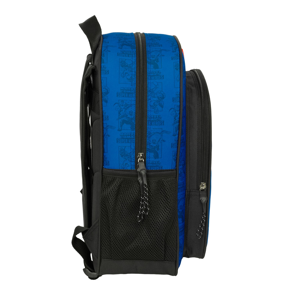 School Bag The Avengers Blue Black 32 x 38 x 12 cm