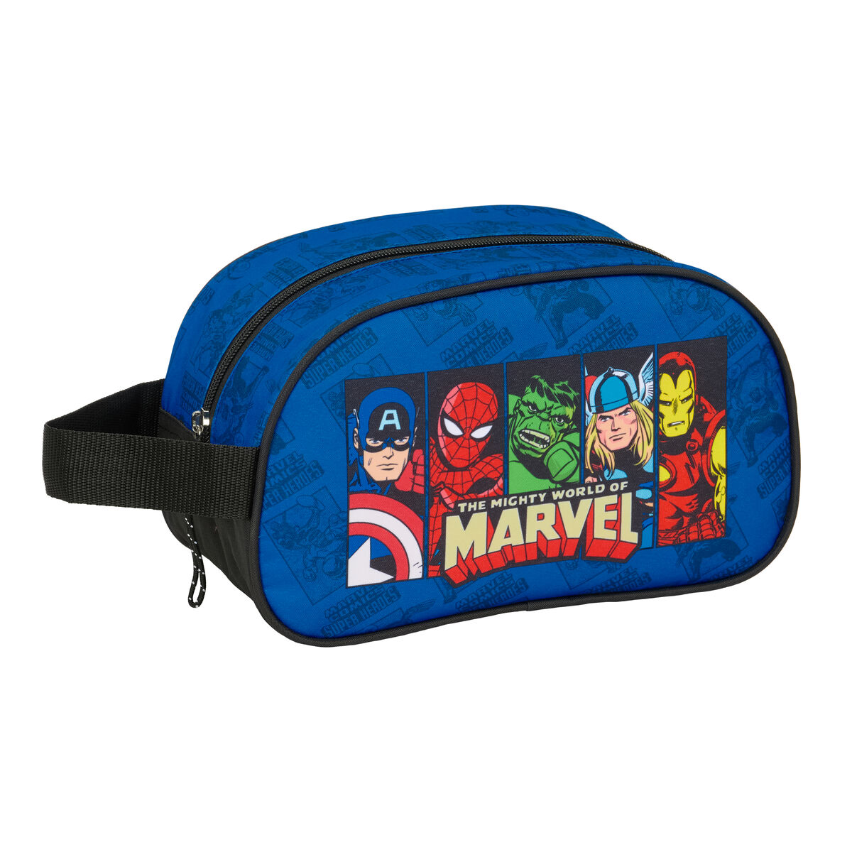 Travel Vanity Case The Avengers Blue Black 26 x 15 x 12 cm