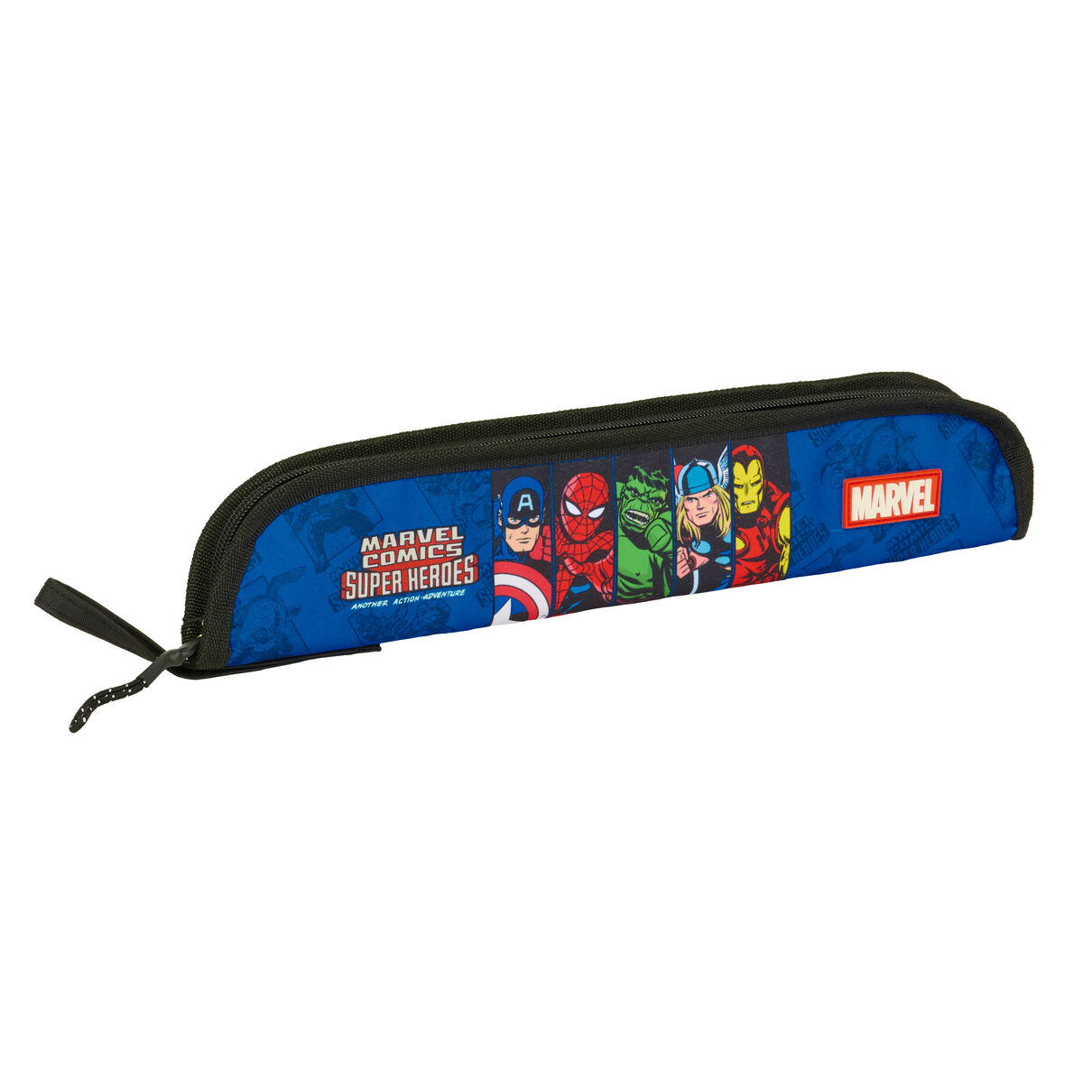 Recorder bag The Avengers Blue Black 37 x 8 x 2 cm