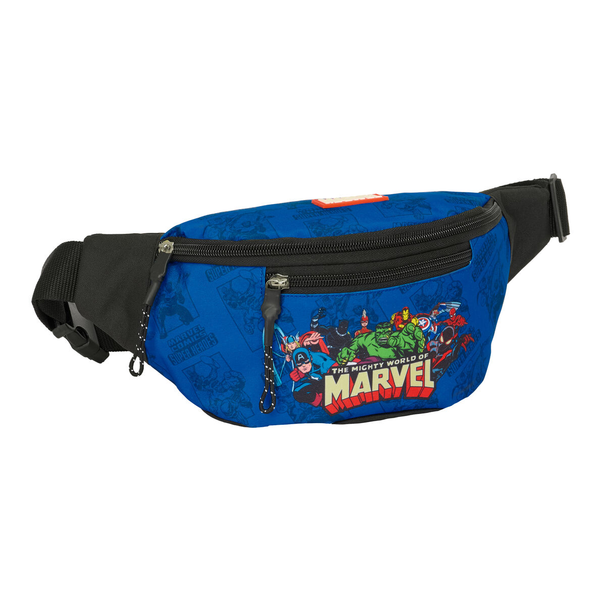 Belt Pouch The Avengers Blue Black 23 x 12 x 9 cm Belt Pouch The Avengers Blue Black 23 x 12 x 9 cm