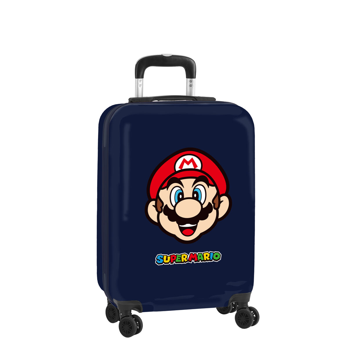 Cabin suitcase Super Mario super mario Red Navy Blue 20” 20 L 34,5 x 55 x 20 cm Cabin suitcase Super Mario super mario Red Navy Blue 20” 20 L 34,5 x 55 x 20 cm