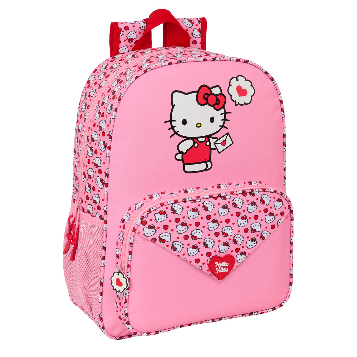 School Bag Hello Kitty Pink 33 x 42 x 14 cm School Bag Hello Kitty Pink 33 x 42 x 14 cm