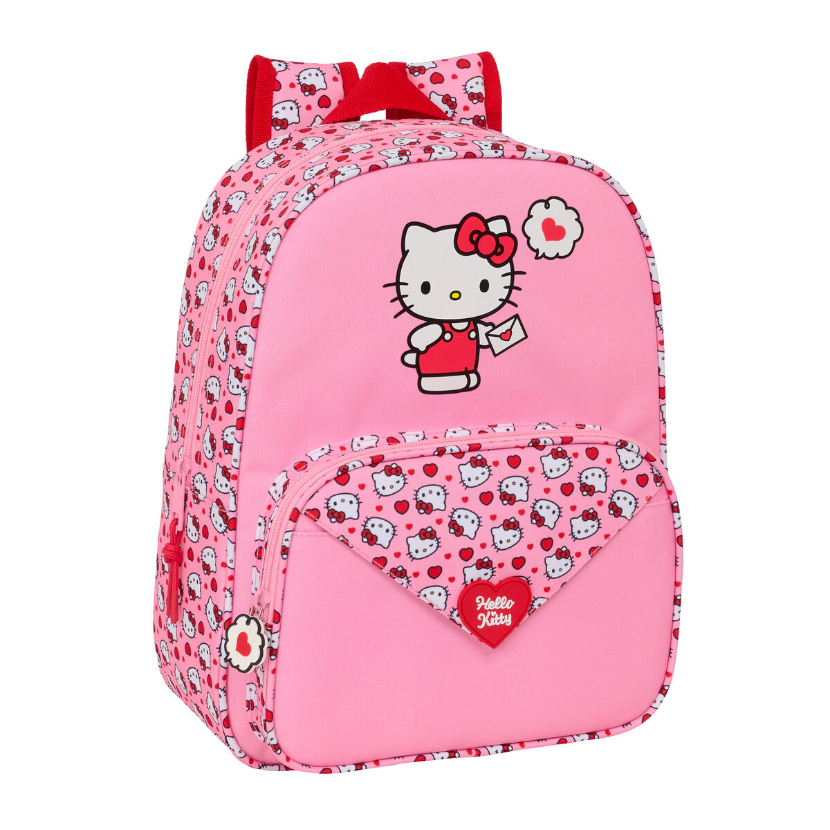 School Bag Hello Kitty Pink 26 x 34 x 11 cm