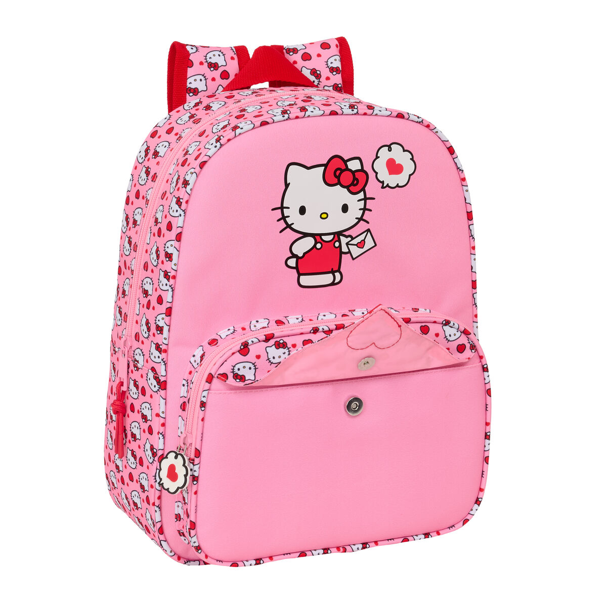 School Bag Hello Kitty Pink 26 x 34 x 11 cm