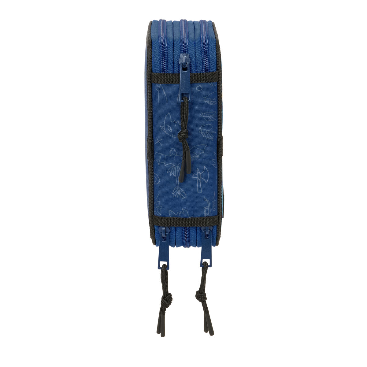 Holdall How to Train Your Dragon Dark blue 12,5 x 19,5 x 5,5 cm 37 Pieces