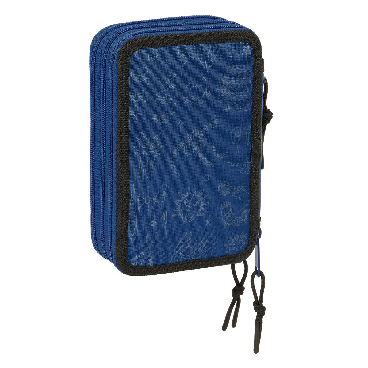Holdall How to Train Your Dragon Dark blue 12,5 x 19,5 x 5,5 cm 37 Pieces