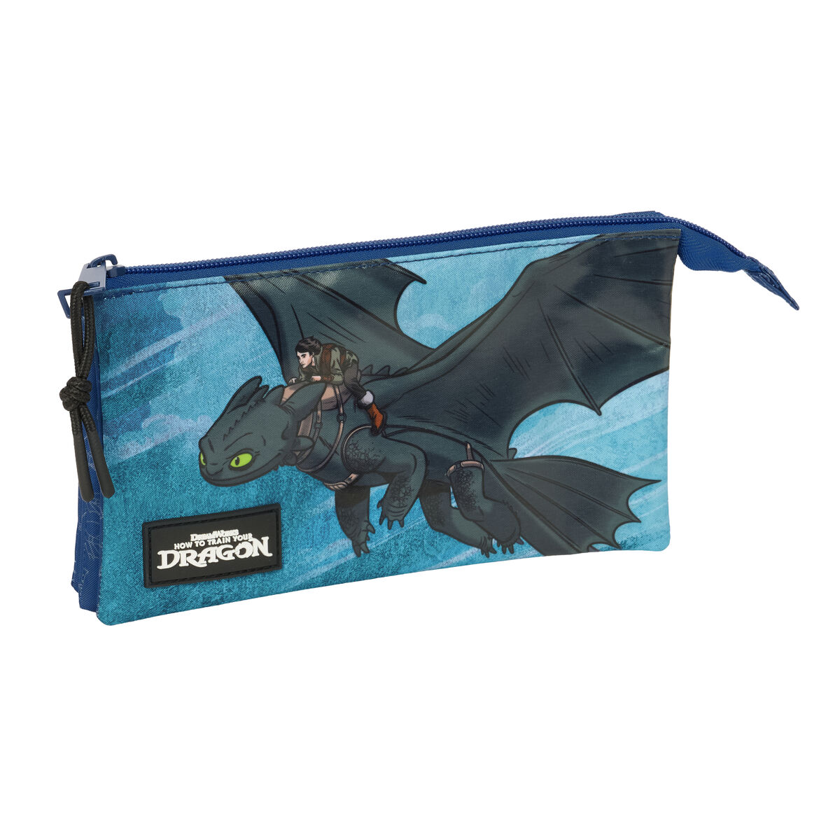 Holdall How to Train Your Dragon Dark blue 22 x 12 x 3 cm Holdall How to Train Your Dragon Dark blue 22 x 12 x 3 cm
