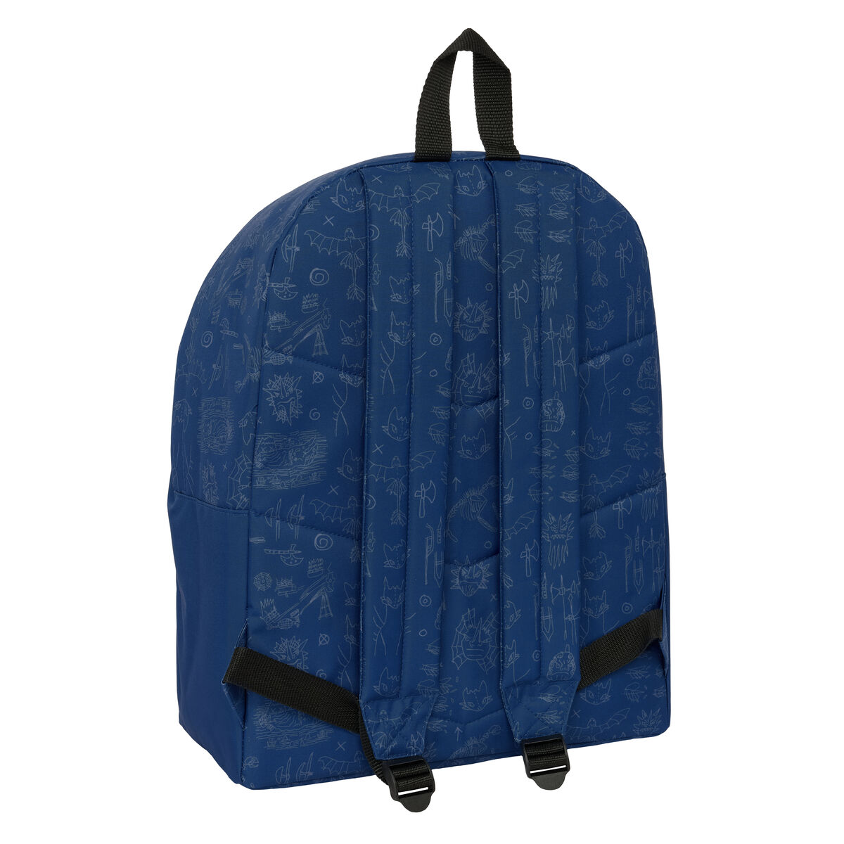School Bag How to Train Your Dragon Dark blue 33 x 42 x 15 cm