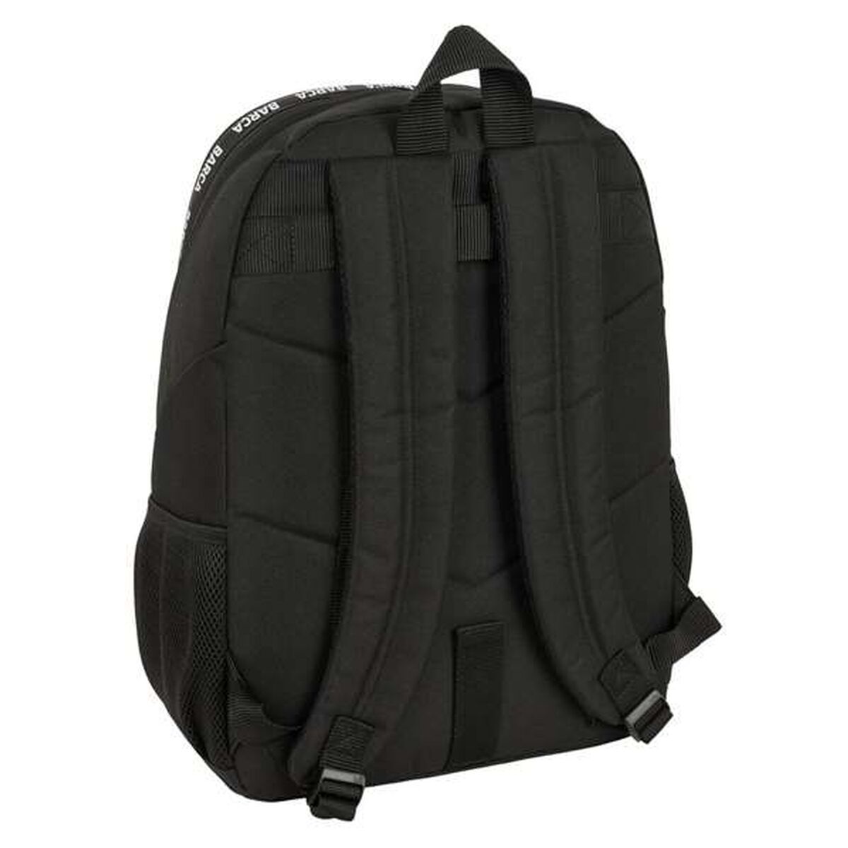 School Bag F.C. Barcelona Black 32 x 44 x 16 cm