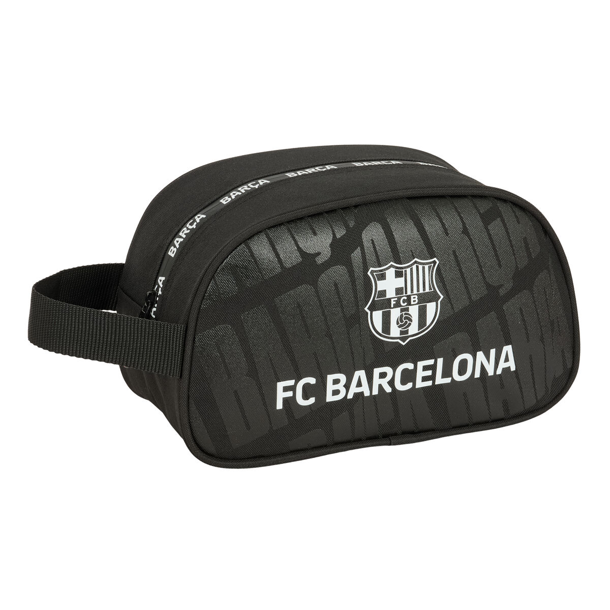 Travel Vanity Case F.C. Barcelona Black Sporting 26 x 15 x 12 cm Travel Vanity Case F.C. Barcelona Black Sporting 26 x 15 x 12 cm