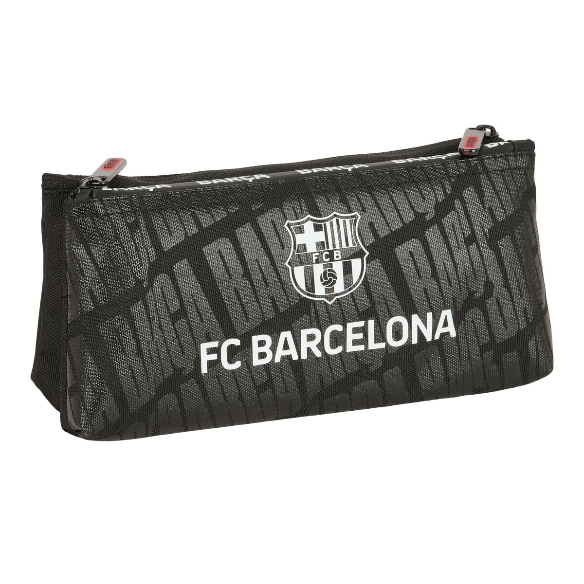 Travel Vanity Case F.C. Barcelona Black Sporting 22 x 10 x 8 cm