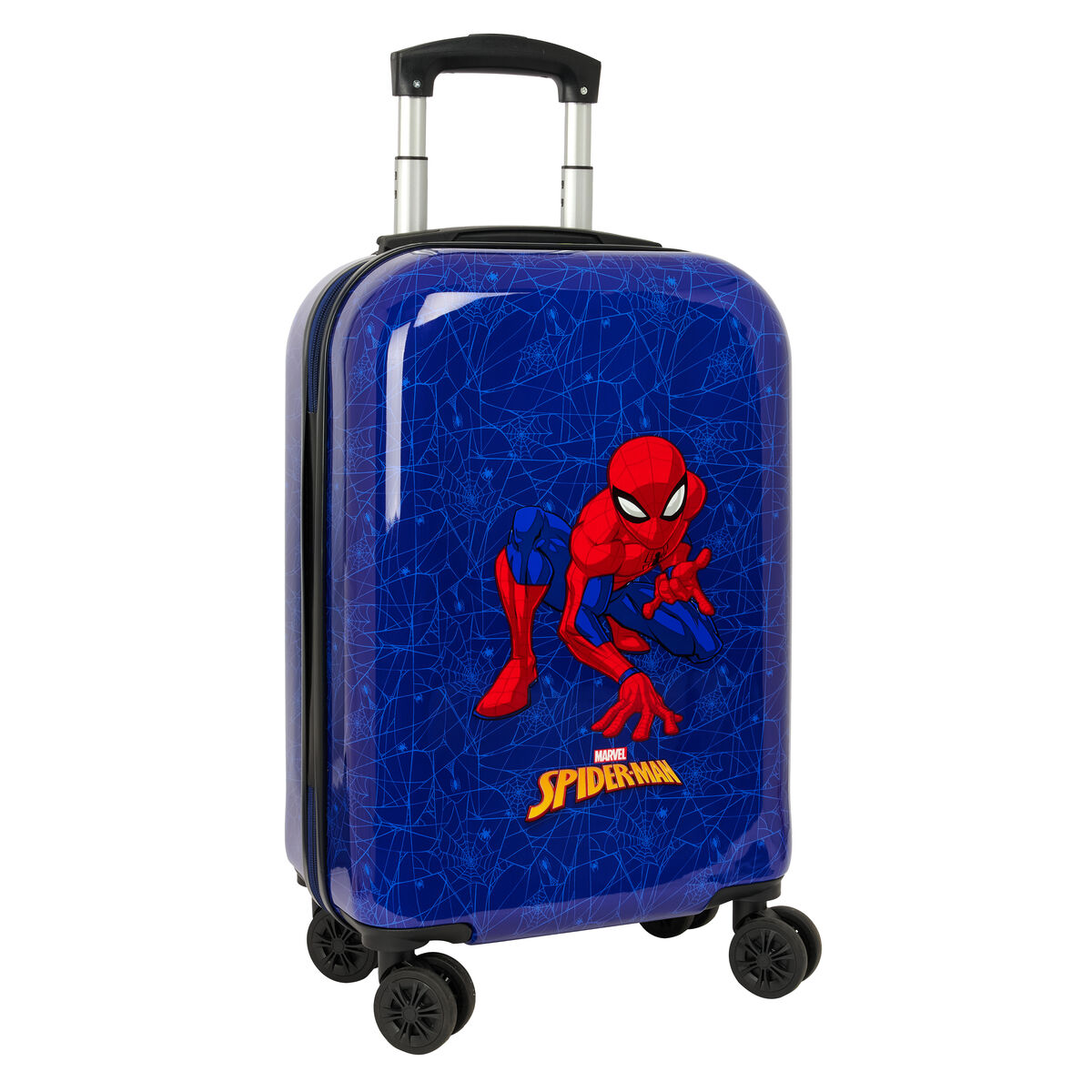 Cabin suitcase Spider-Man Blue 20” 20 L 34,5 x 55 x 20 cm Cabin suitcase Spider-Man Blue 20” 20 L 34,5 x 55 x 20 cm