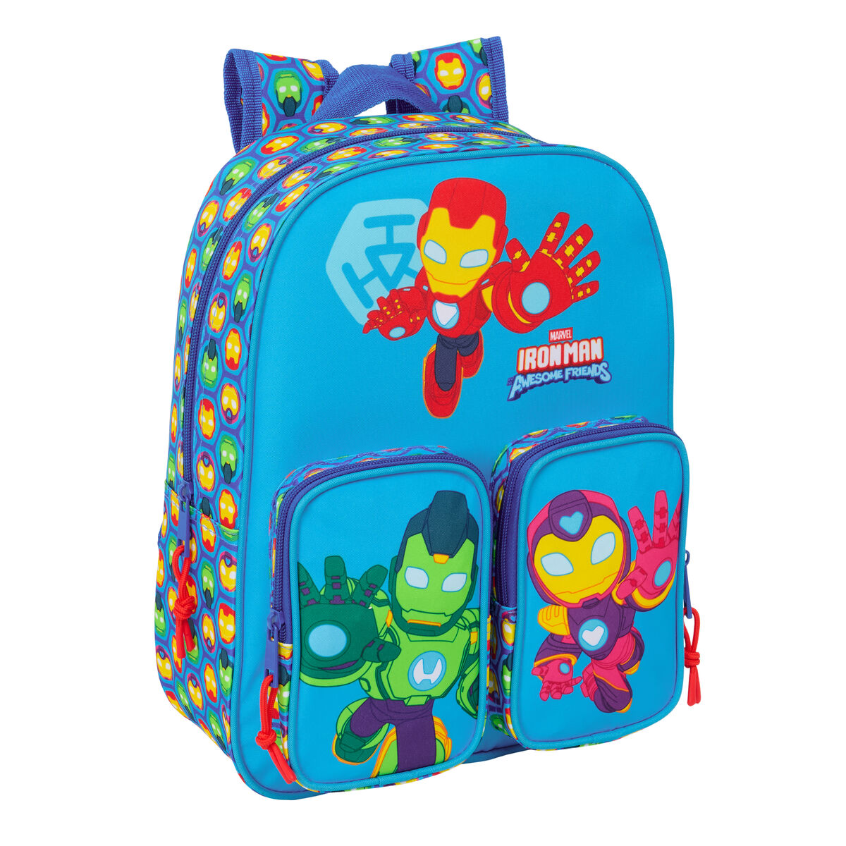 School Bag Iron Man Multicolour 26 x 34 x 11 cm School Bag Iron Man Multicolour 26 x 34 x 11 cm