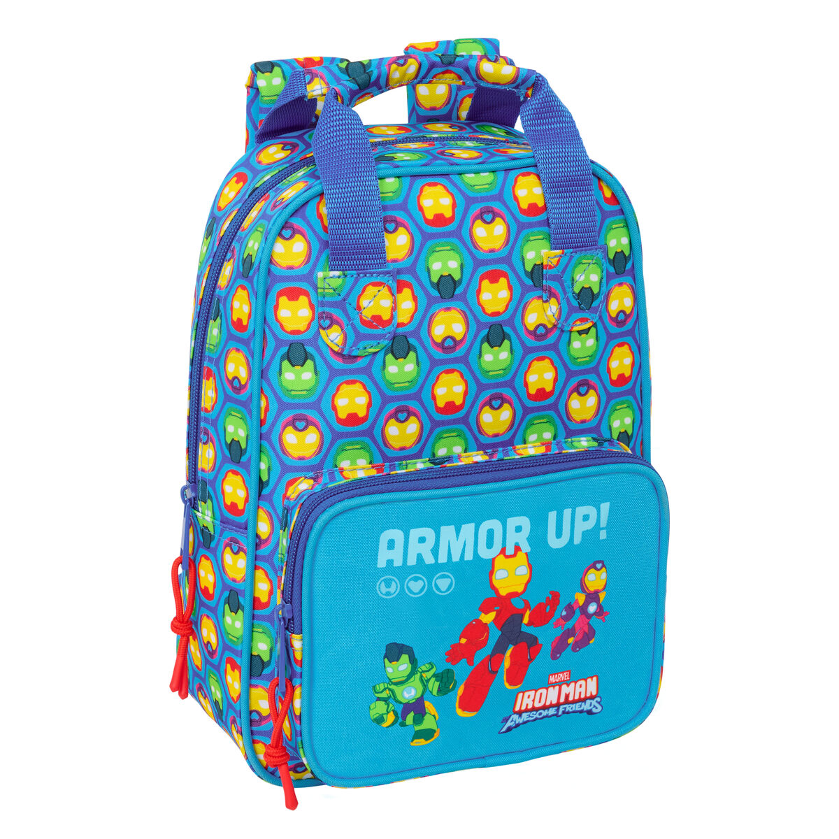 School Bag Iron Man Multicolour 20 x 28 x 8 cm School Bag Iron Man Multicolour 20 x 28 x 8 cm