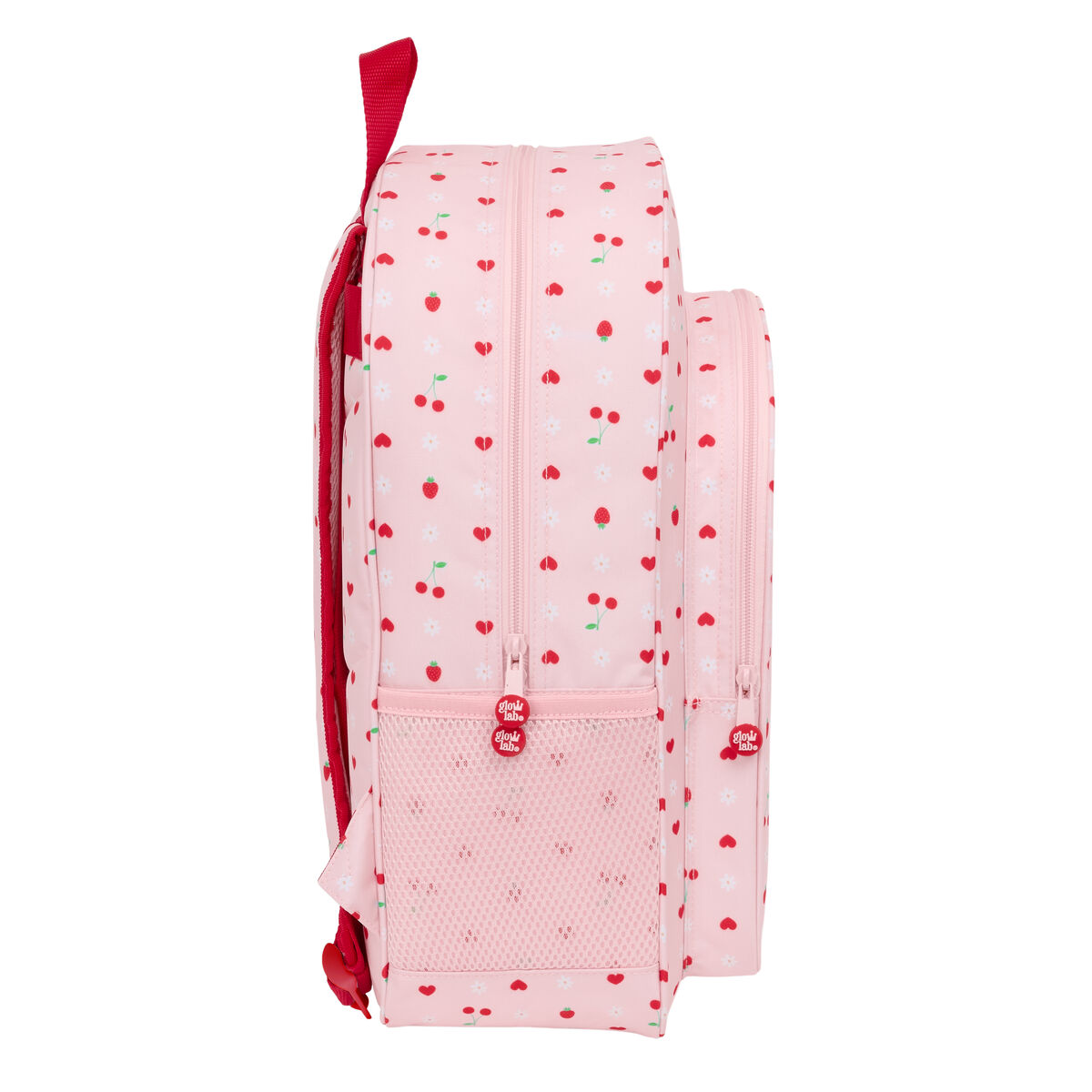 School Bag Glow Lab Frutitas 33 x 42 x 14 cm