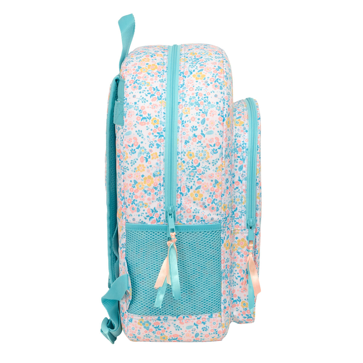 School Bag Moos Fiori Multicolour 33 x 42 x 14 cm