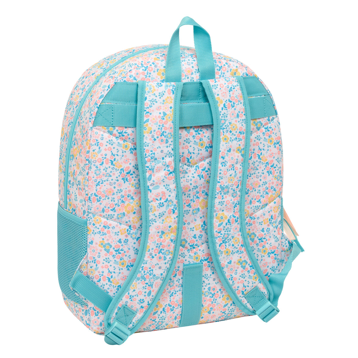 School Bag Moos Fiori Multicolour 33 x 42 x 14 cm
