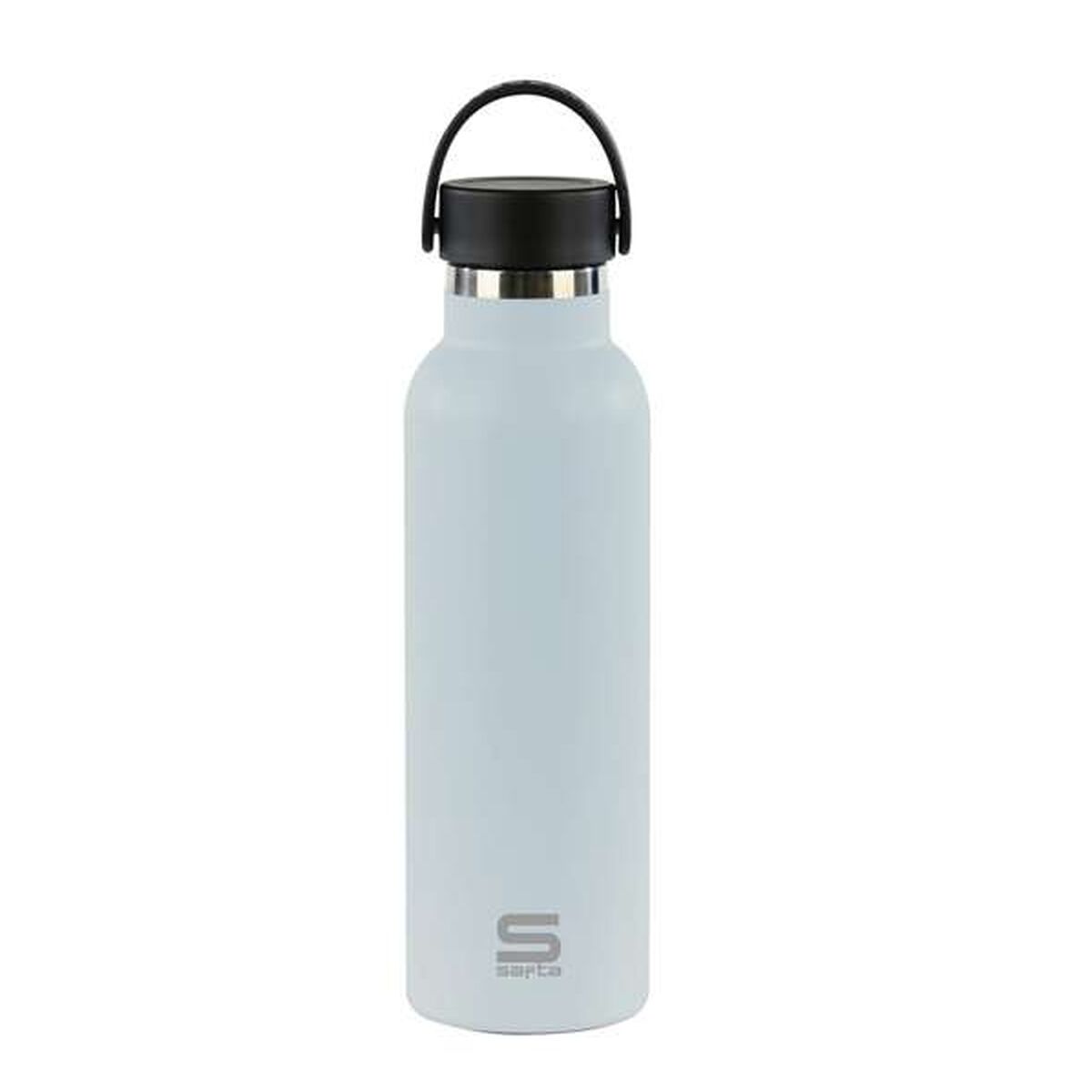 Water bottle Safta Azul hielo Silicone Stainless steel