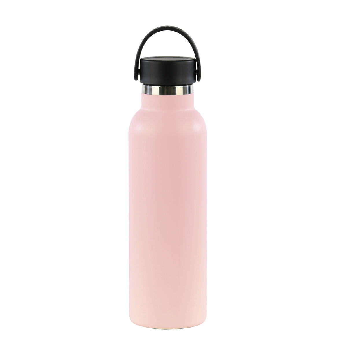 Water bottle Safta Rosa Pink Silicone Stainless steel
