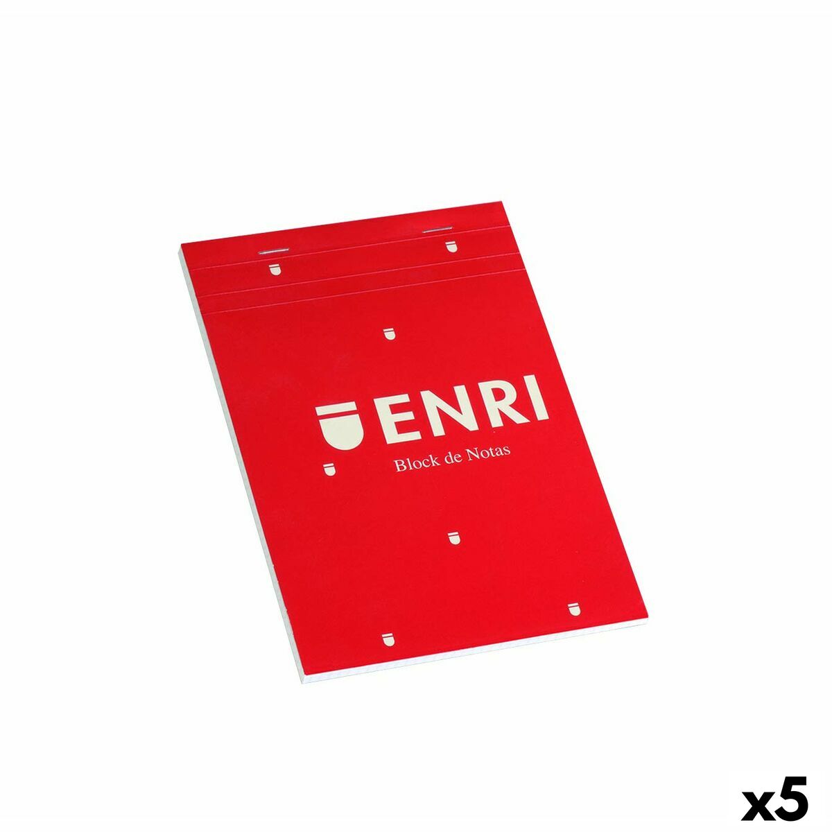 Paper Bag ENRI Red A5 80 Sheets 4 mm (5 Units) Paper Bag ENRI Red A5 80 Sheets 4 mm (5 Units)