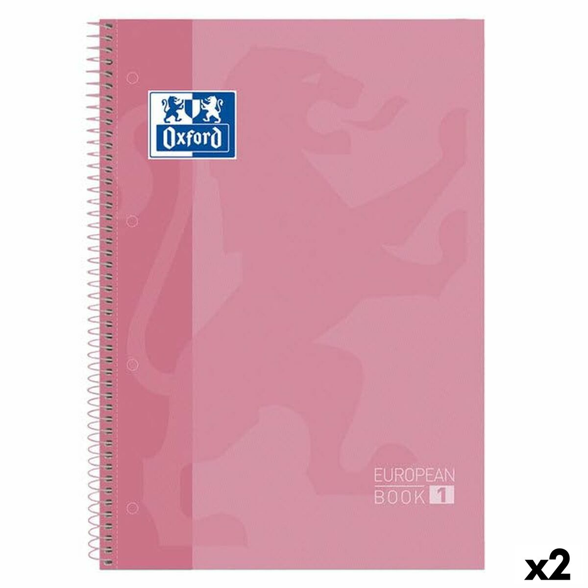 Notebook Oxford Classic A4+ 80 Sheets 5 Pieces (2 Units)