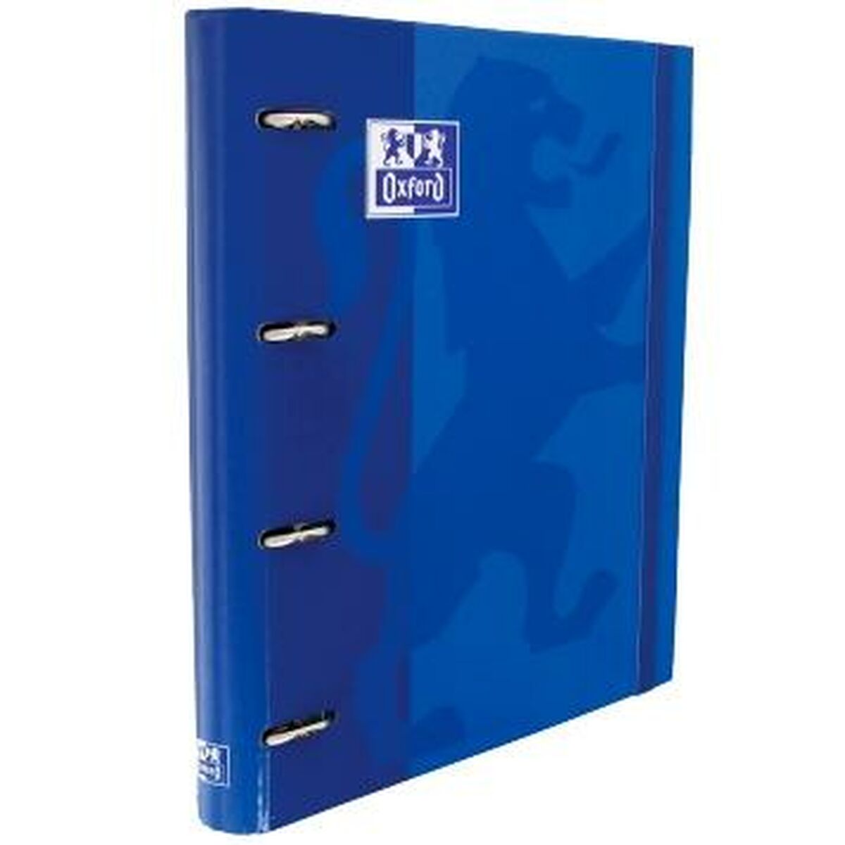 Ring binder Oxford CLASSIC Navy Blue A4+ (4 Units)