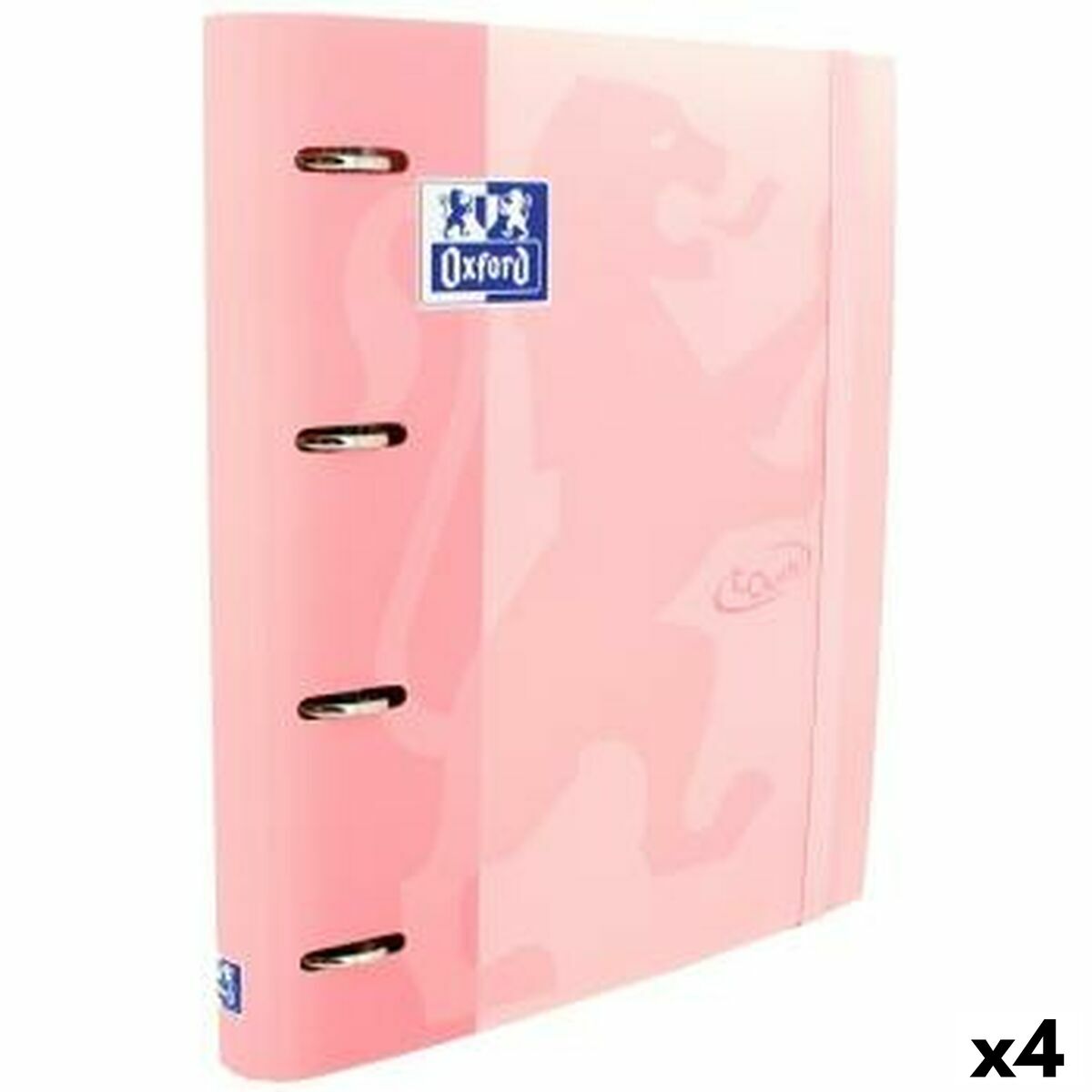 Ring binder Oxford TOUCH Pink A4+ (4 Units) Ring binder Oxford TOUCH Pink A4+ (4 Units)