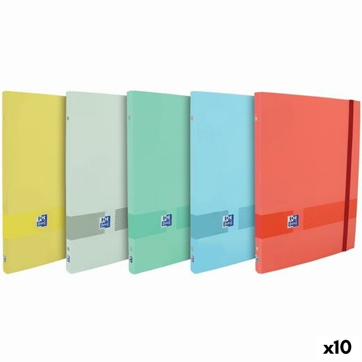 Organiser Folder Oxford Multicolour A4+ (10 Units)