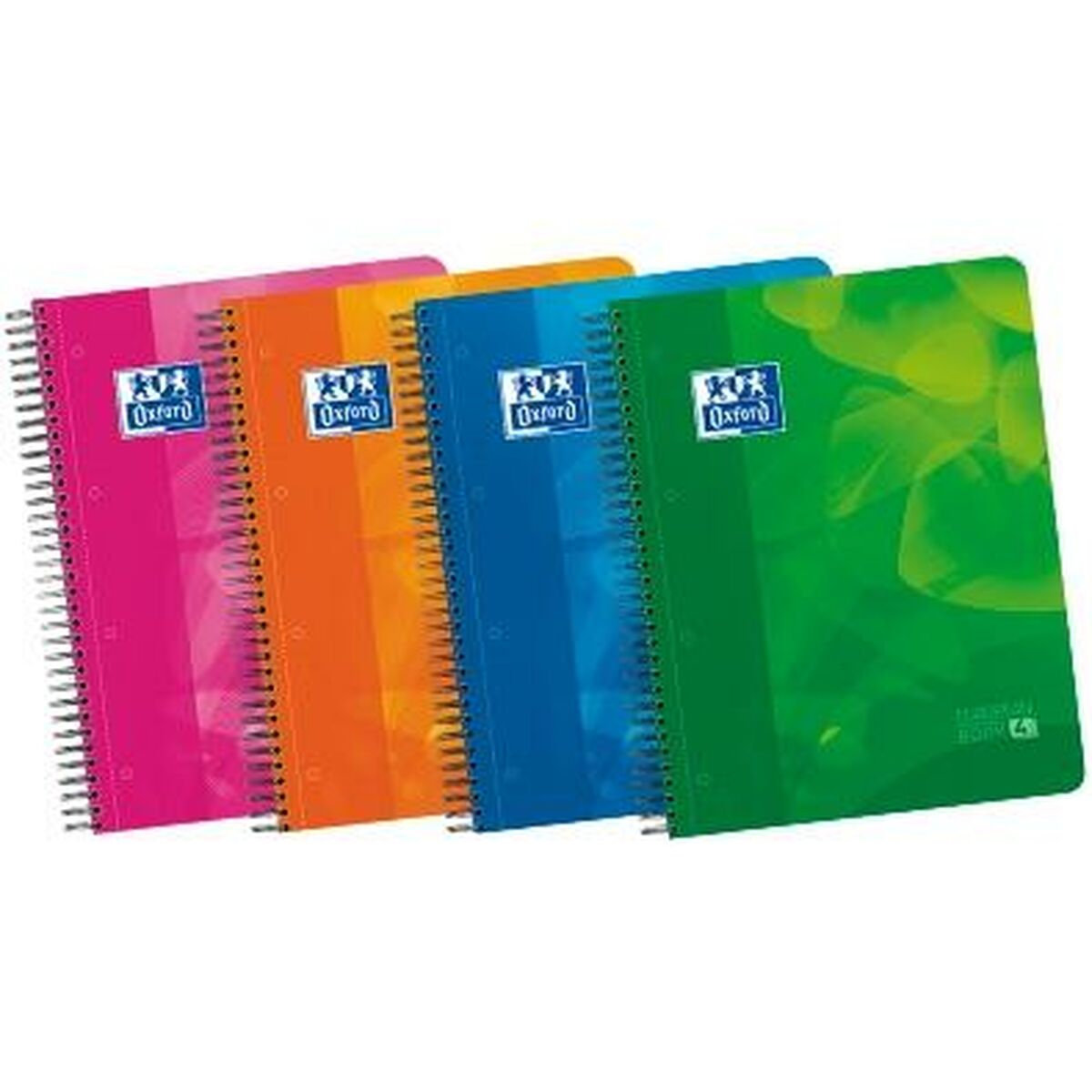 Set of exercise books Oxford EUROPEANBOOK 4 LAGOON  A4+ 120 Sheets 4 Pieces (3 Units)