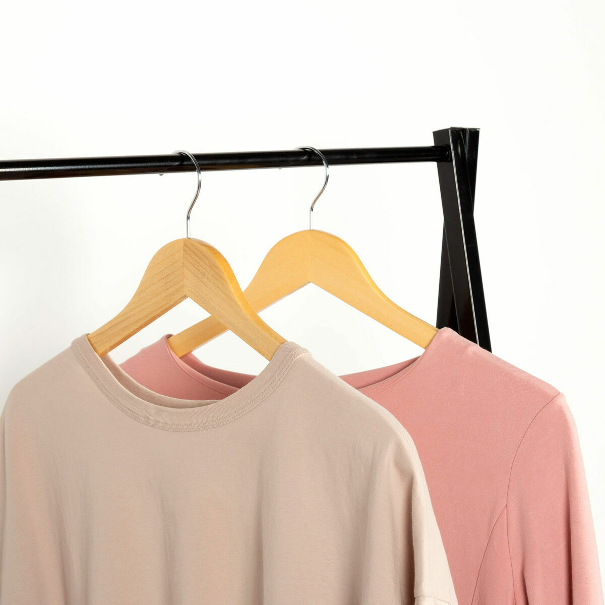 Coat rack with shelf Max Home Steel Melamin Particleboard Minimalist 64 x 150 x 40 cm