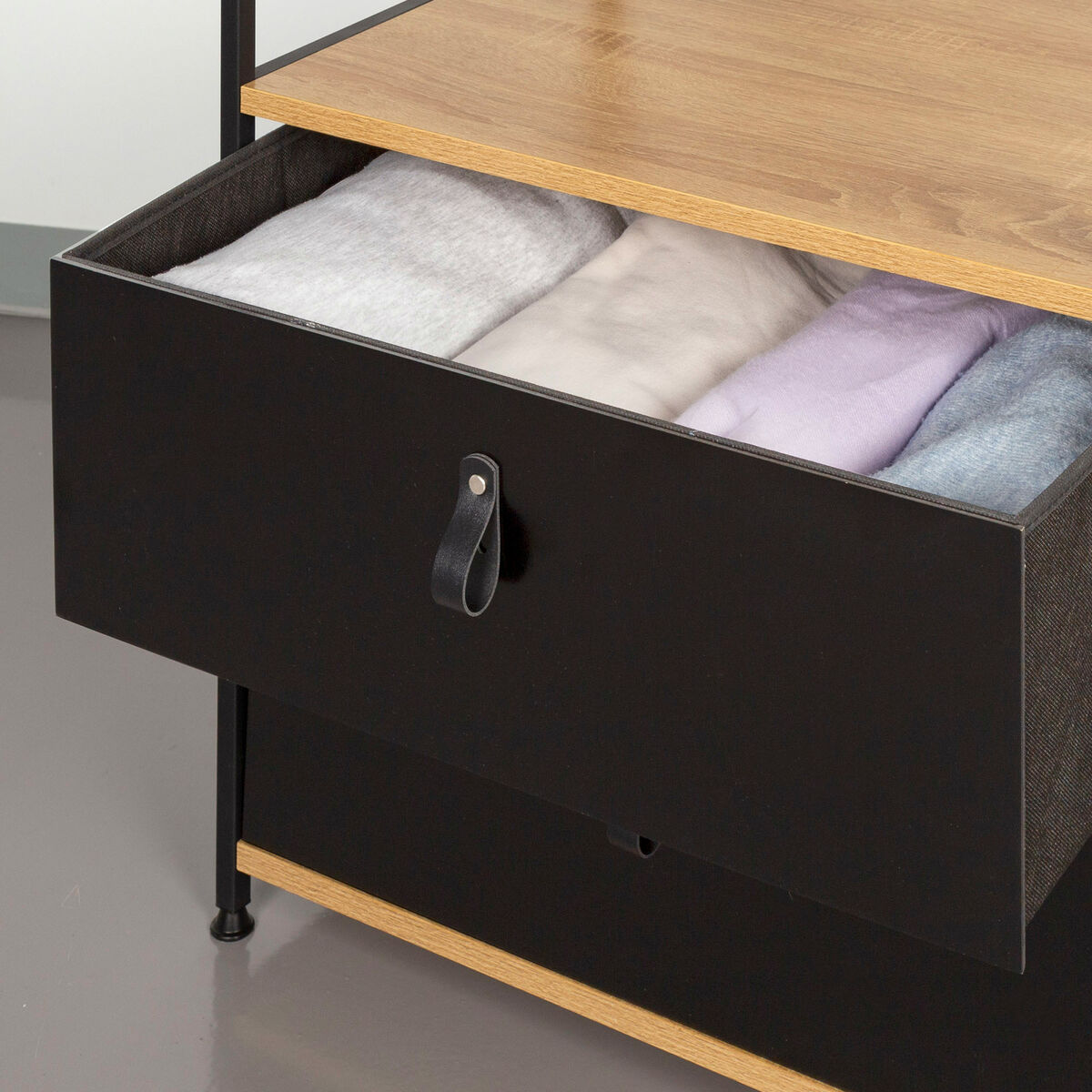 Cupboard Max Home Cloth Steel Melamin Particleboard 60 x 175 x 40 cm