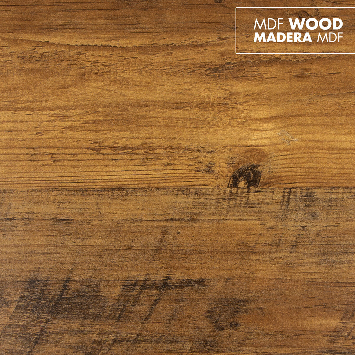 Shelves Max Home Iron MDF Wood 4 Shelves 43 X 90 X 30 CM