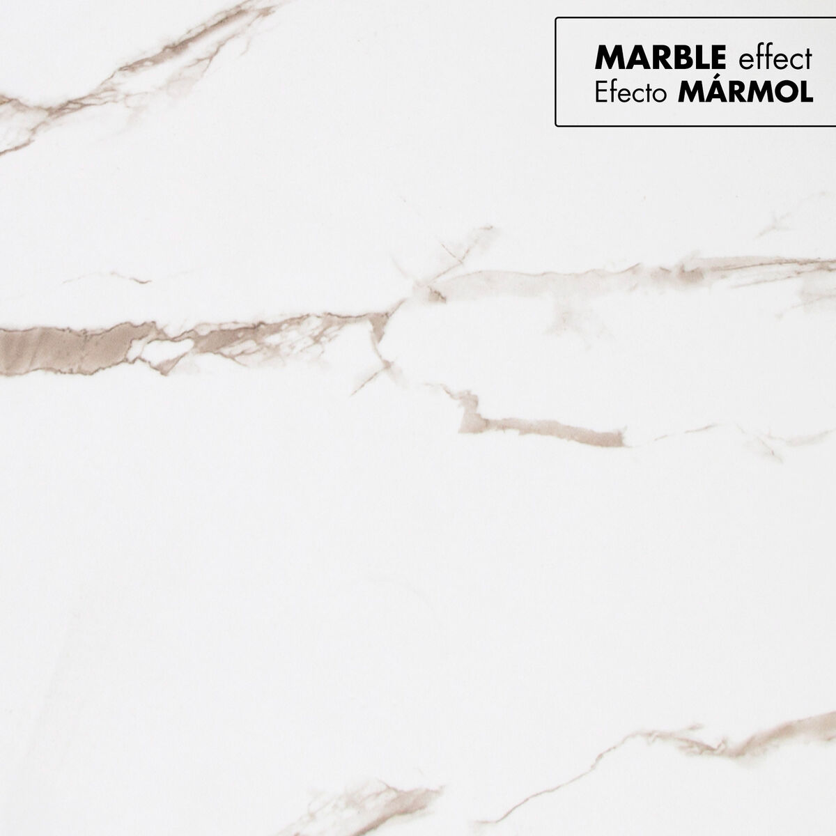 Set of 2 tables Max Home White 48 x 45 x 48 cm