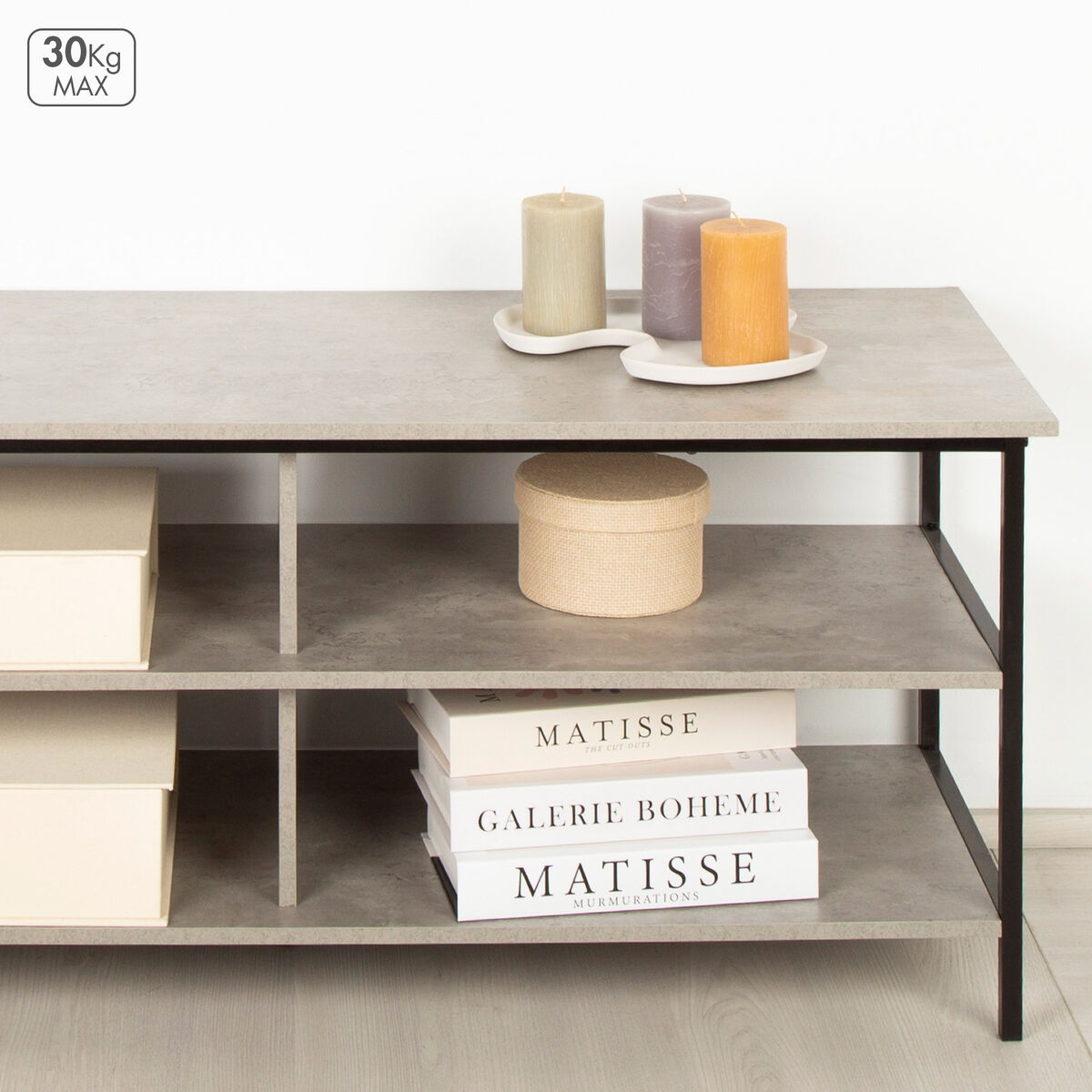 TV Table Max Home 30 Kg 110 x 45 x 40 cm