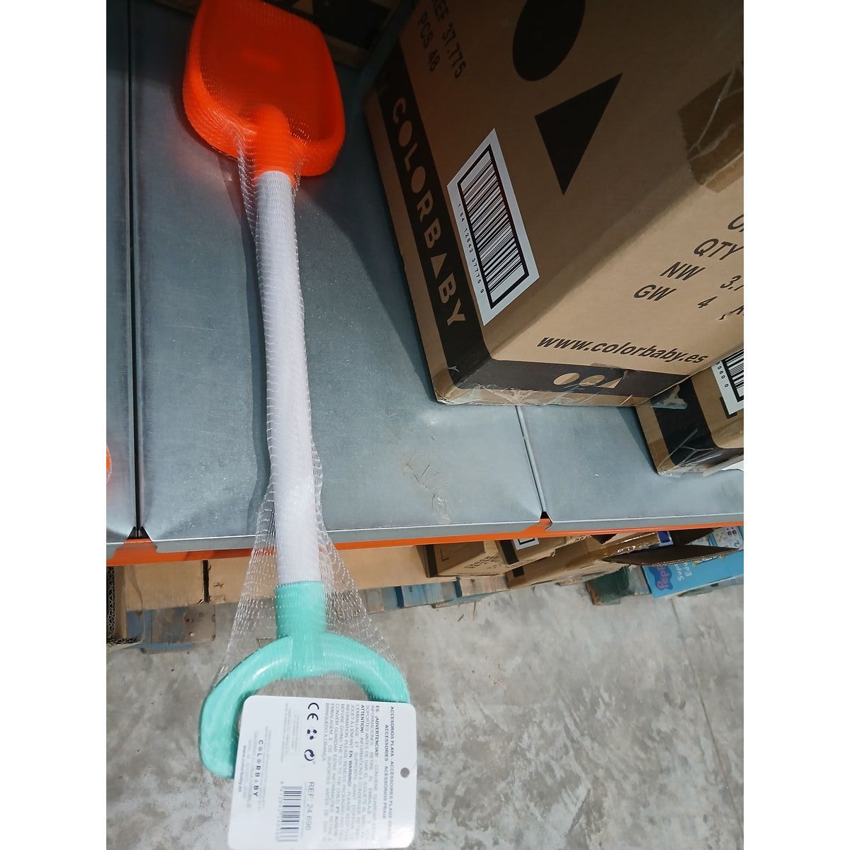 Plastic Shovel Colorbaby 58 cm