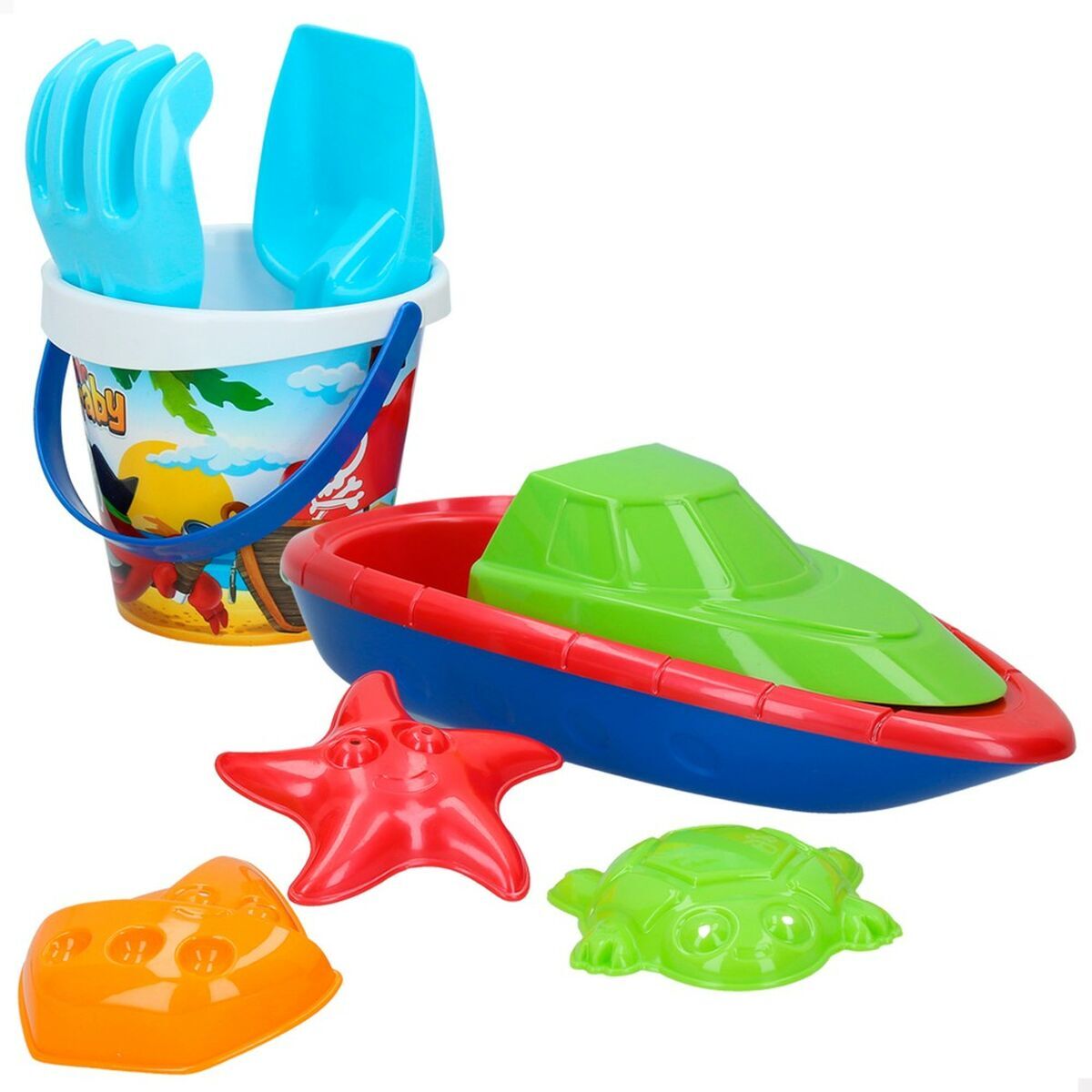 Beach toys set Colorbaby